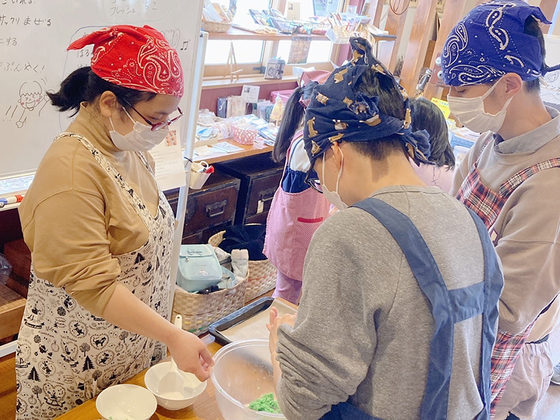 札幌　 3年振りに復活！　和氣藍々人気イベント　「はるかと一緒にお菓子を作ろう！」